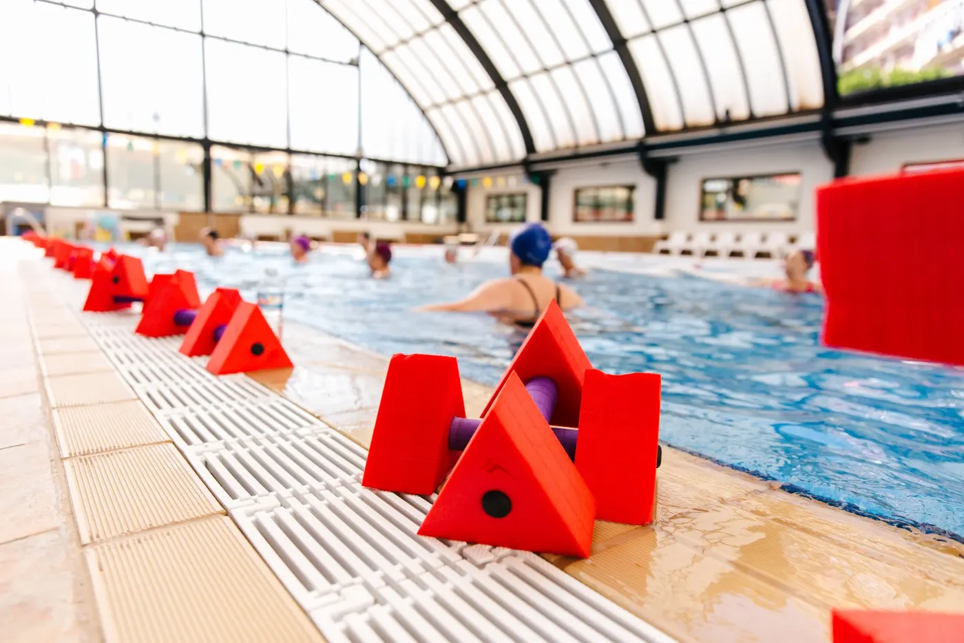 Piscina climatizada donde se imparte la matronatación en Alicante
