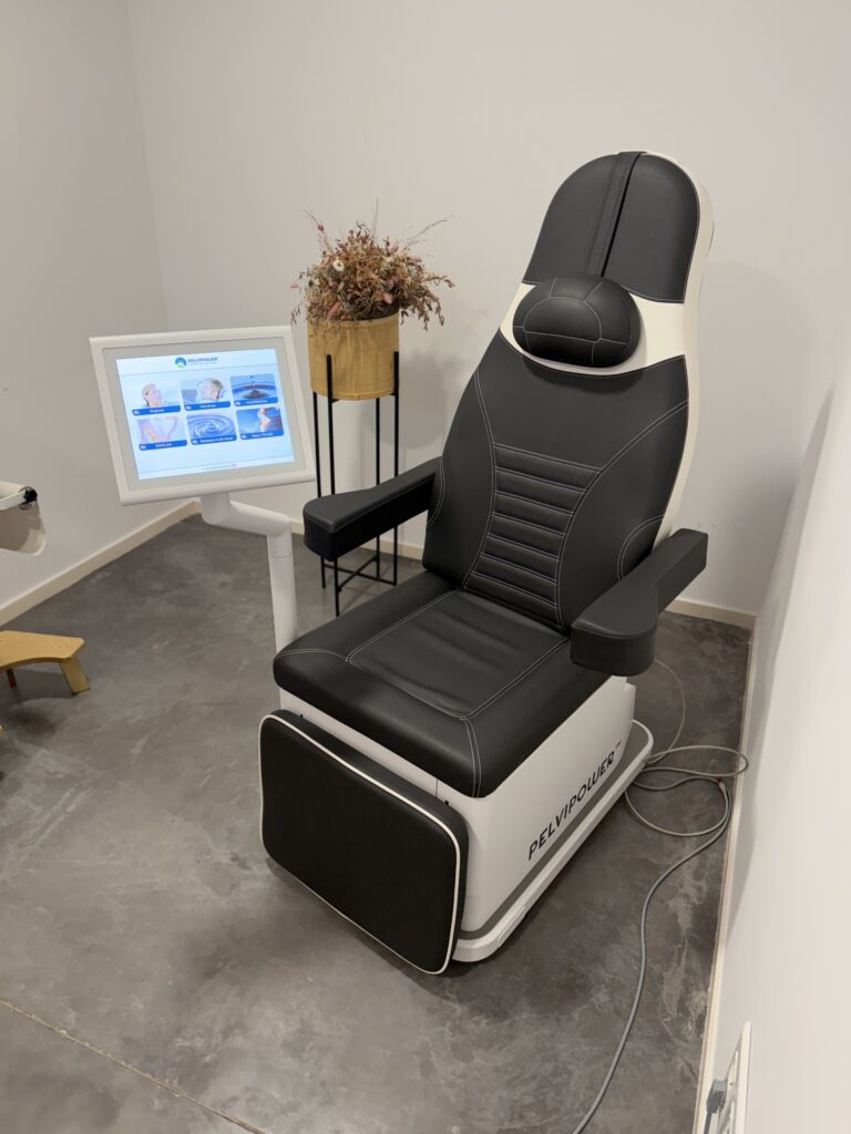 Respaldo y asiento de la silla PelviPower